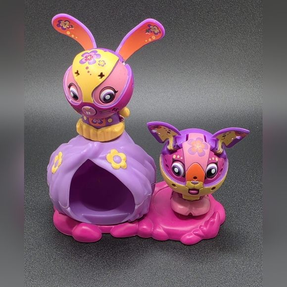 Colorful Bunny Playset Zoobles - Picture 1 of 4